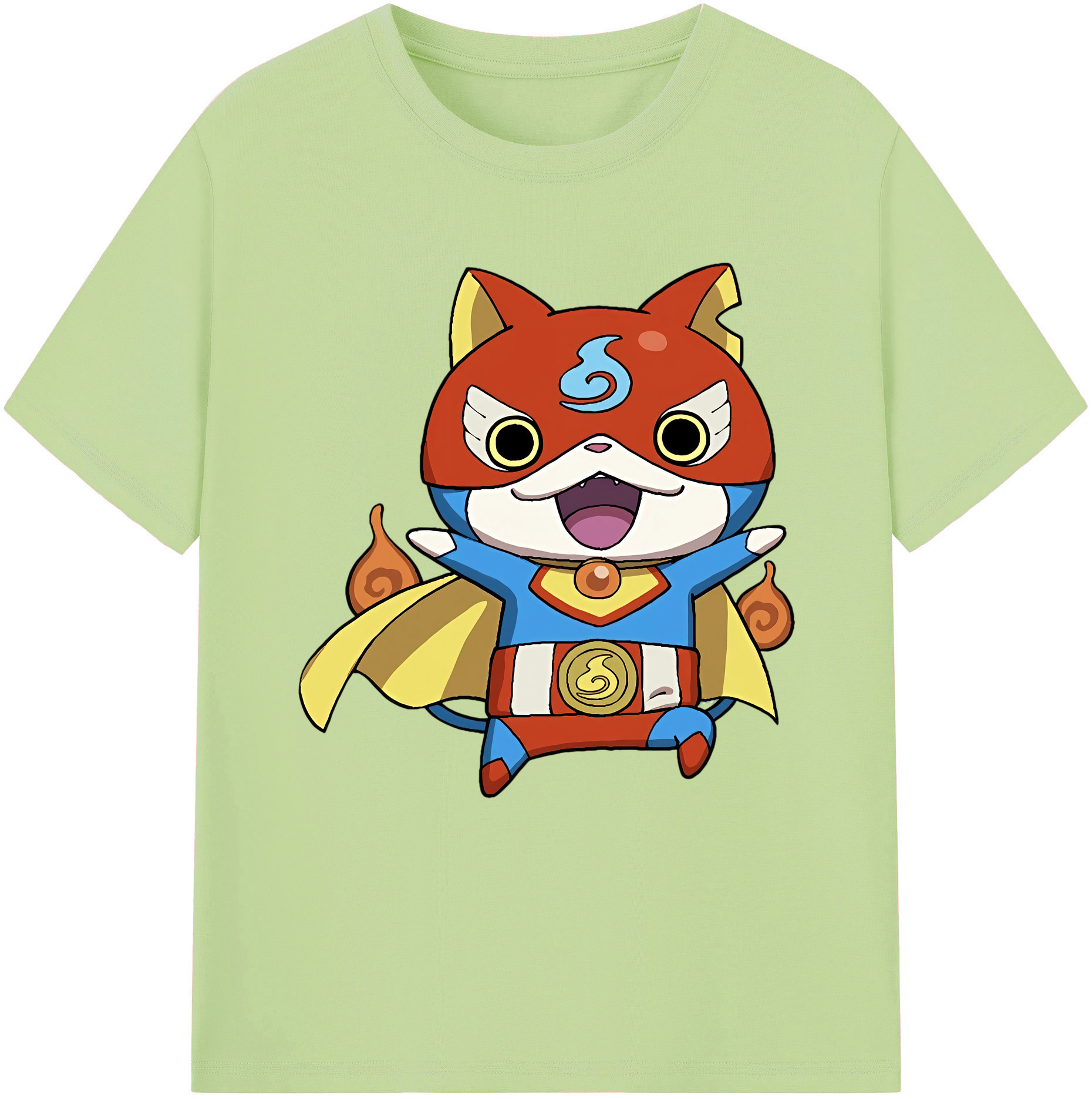 （画像用） 妖怪ウォッチ Yo-kai Watch 綿100％半袖Tシャツ（フロントプリント）